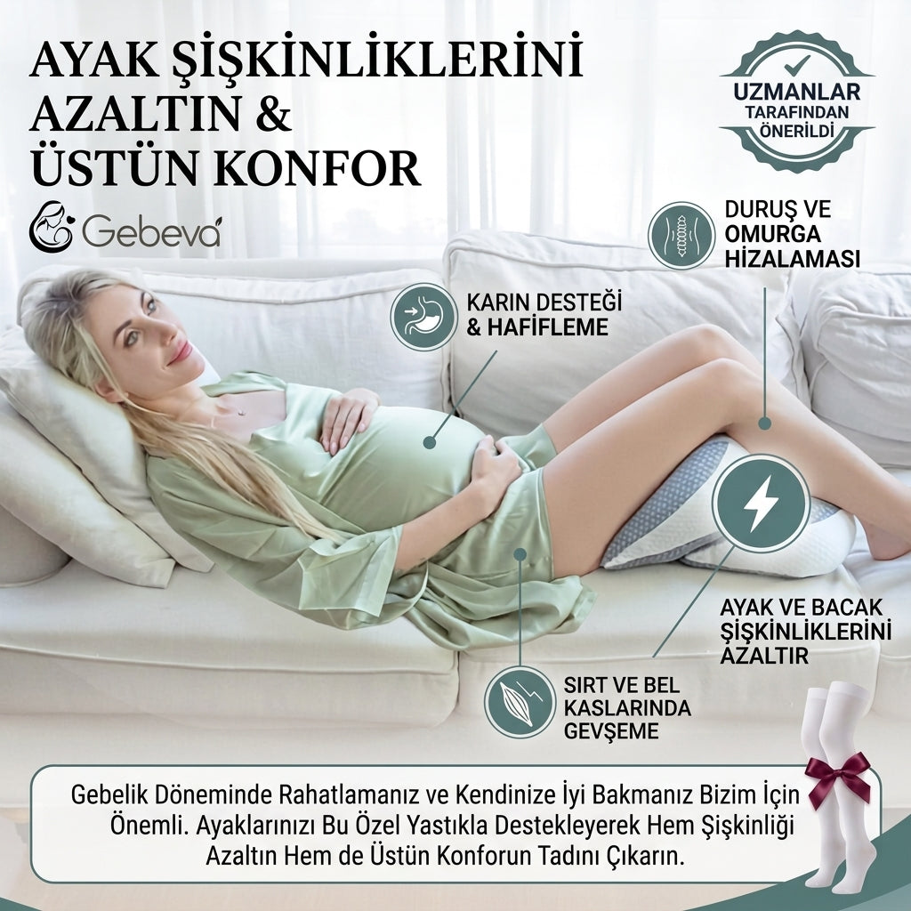Gebeva Anne Adayı Sırt ve Bel Destek Yastığı