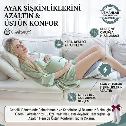 Gebeva Anne Adayı Sırt ve Bel Destek Yastığı
