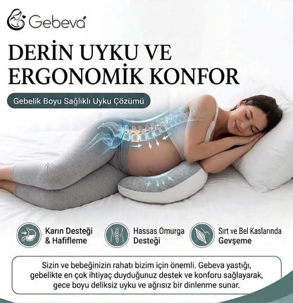 Gebeva Anne Adayı Sırt ve Bel Destek Yastığı