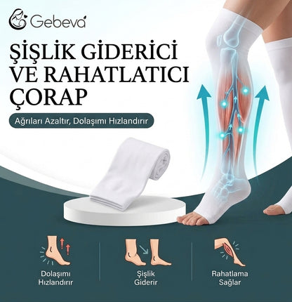 Gebeva Günlük Konfor ve Dinlenme Çorabı