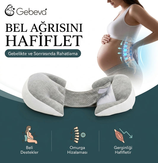 Gebeva Anne Adayı Sırt ve Bel Destek Yastığı