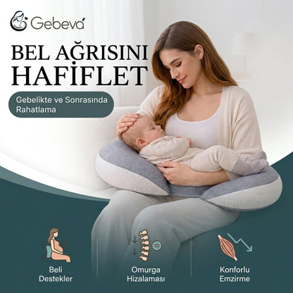 Gebeva Anne Adayı Sırt ve Bel Destek Yastığı